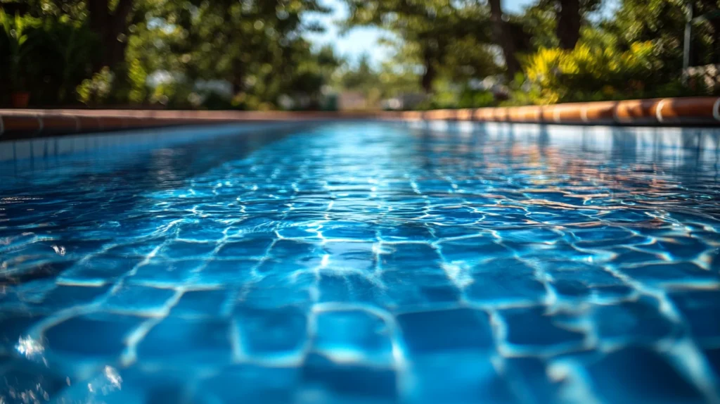 Pool im Sommer