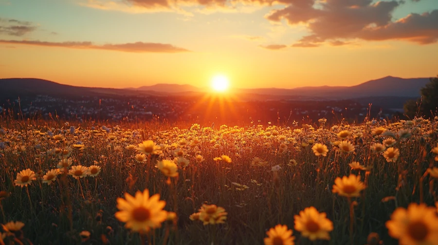 Heißer Sommertag