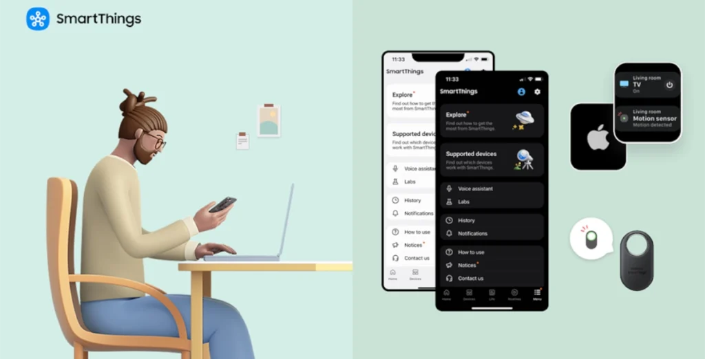 Samsung SmartThings Update Grafik