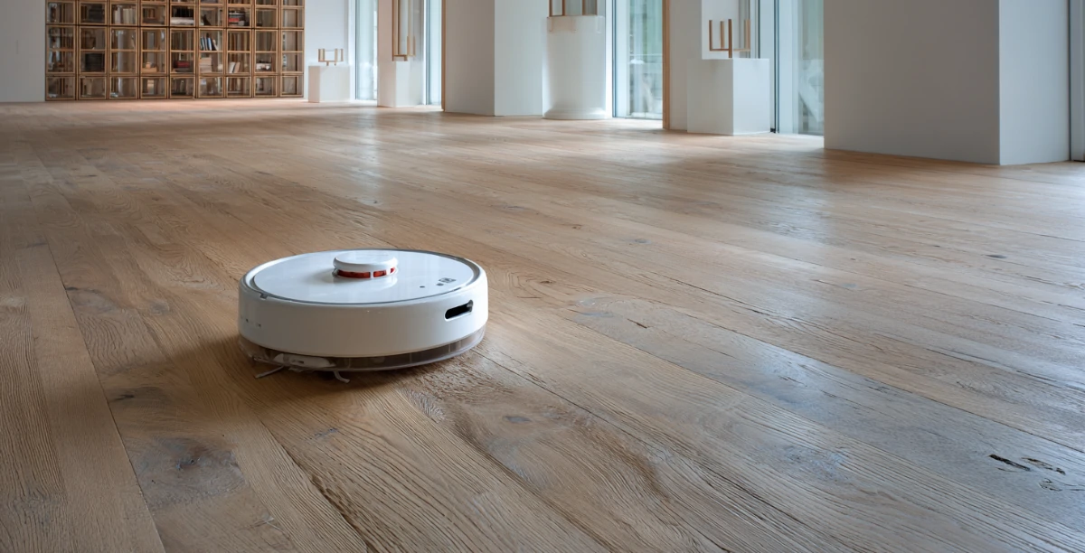 Saugroboter für Parkett